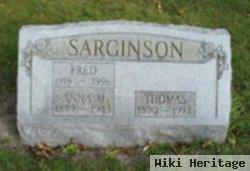 Anna M Sarginson