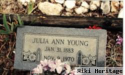 Julia Ann Cooksey Young