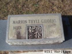 Marion Thyle Giddens