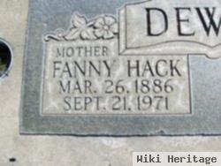 Fanny Lavina Hack Dewey