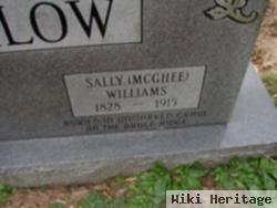 Sarah Mcghee "sally" Williams Marlow