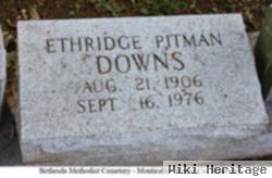 Ethridge Pitman Downs