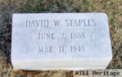 David W. Staples