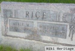 Merle M. Rice