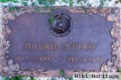 Mildred J Pease