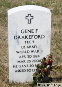 Gene F Drakeford