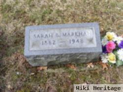 Sarah B Markhan