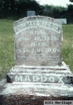 Charles H Maddox