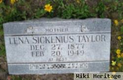 Helena "lena" Sickenius Taylor