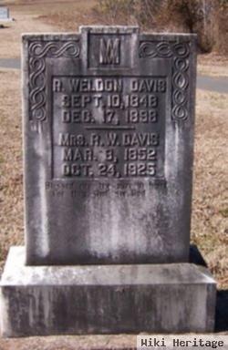 Mrs R. Weldon Davis