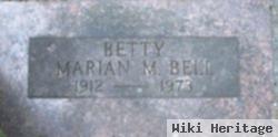 Marian Elizabeth "betty" Bell