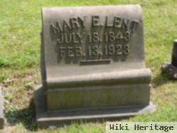 Mary Elizabeth Welsh Lent