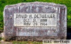 David H Detweiler