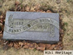 Henry Duncan Brown