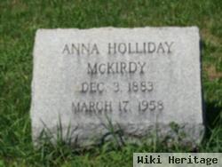 Anna Dysart Holliday Mckirdy