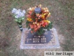 Rosa Ann Beck Cox