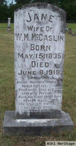 Mary Jane Morgan Mccaslin