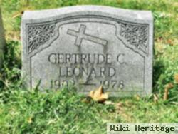 Gertrude C Leonard