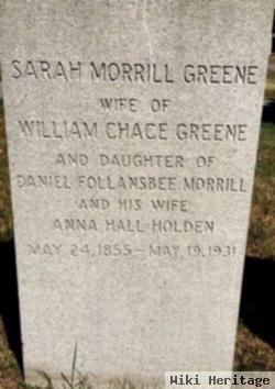 Sarah Holden Morrill Greene