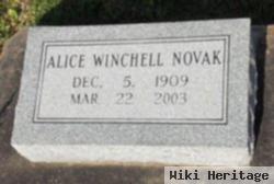 Alice Louise Winchell Novak