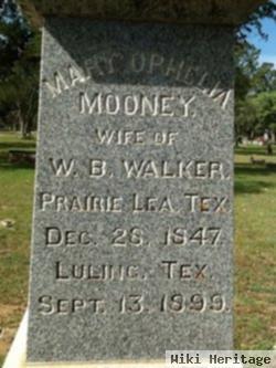 Mary Ophelia Mooney Walker