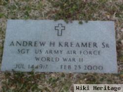 Sergeant Andrew H Kreamer, Sr