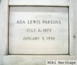 Ada Lewis Parsons