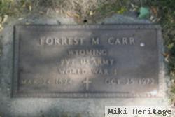 Forrest M. Carr