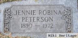 Jennie Robina Peterson