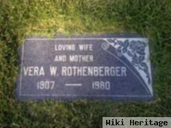 Vera W. Graham Rothenberger