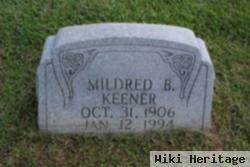 Mildred B Keener