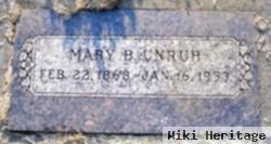 Mary B. Boese Unruh