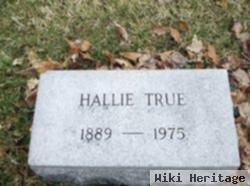 Hallie E. Hammond True