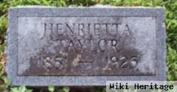 Henrietta Taylor