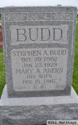 Mary A. Akers Budd