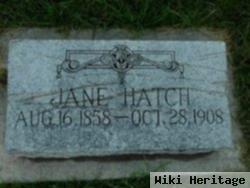 Sarah Jane Clyde Hatch