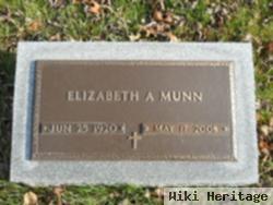 Elizabeth A Munn