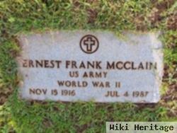 Ernest Frank Mcclain