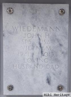 John H Wiedemann