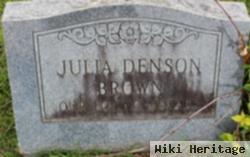 Julia Denson Brown