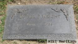 Esther Pearl Baughn Wright