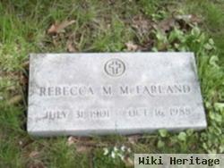 Rebecca Mae Quickel Mcfarland