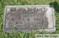 Miranda Elizabeth Bright Emert