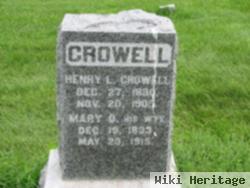 Mary O Crowell