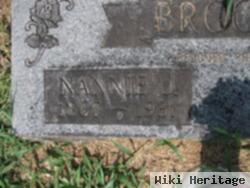 Nannie J Brooks