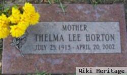 Thelma Lee Horton