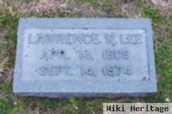 Lawrence West Lee