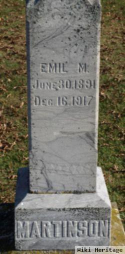 Emil M Martinson