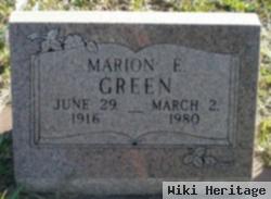 Marion E. Green