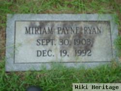 Miriam Payne Ryan